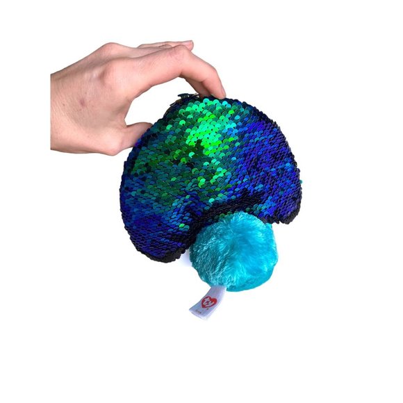 Tyson TY Flippables Bird Plush Stuffed Animal Beanie Baby - Picture 9 of 9